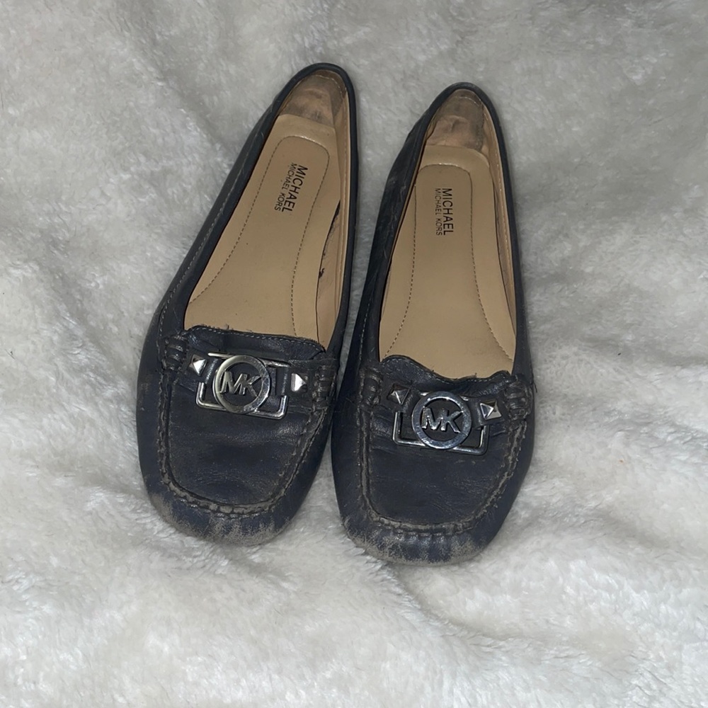 Michael Kors gray dress shoes for women